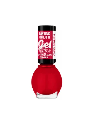 Nejlepší Volba Miss Sporty lak na nehty 7 ml Color Gel Shine 540 sytě červený