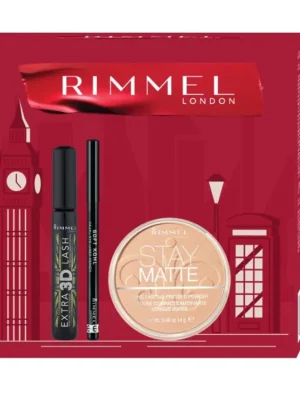 Ihned K Objednání Rimmel dárková sada (řasenka 8 ml + tužka 1,2 g + pudr 14 g)