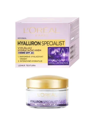 L'Oréal krém denní vyplňující 50 ml Hyaluron Specialist [+HA] SPF20 Akční Cena