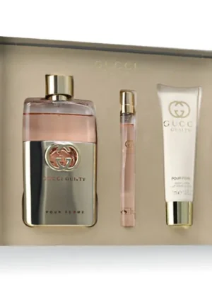 Nejlepší Volba Gucci Guilty Pour Femme EDT 90 ml + EDT MINI 10 ml + BL 50 ml W