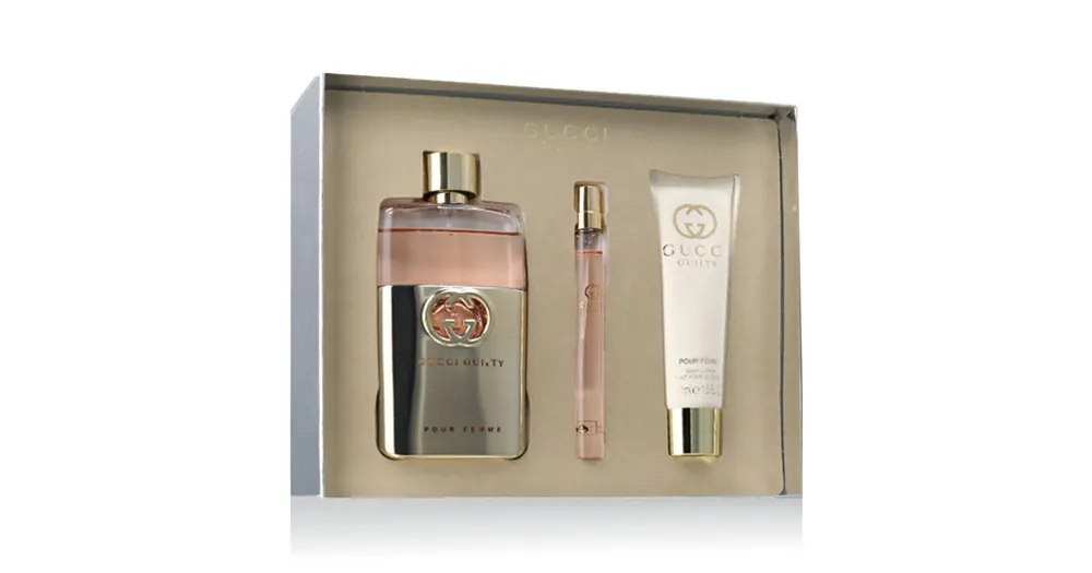 Nejlepší Volba Gucci Guilty Pour Femme EDT 90 ml + EDT MINI 10 ml + BL 50 ml W
