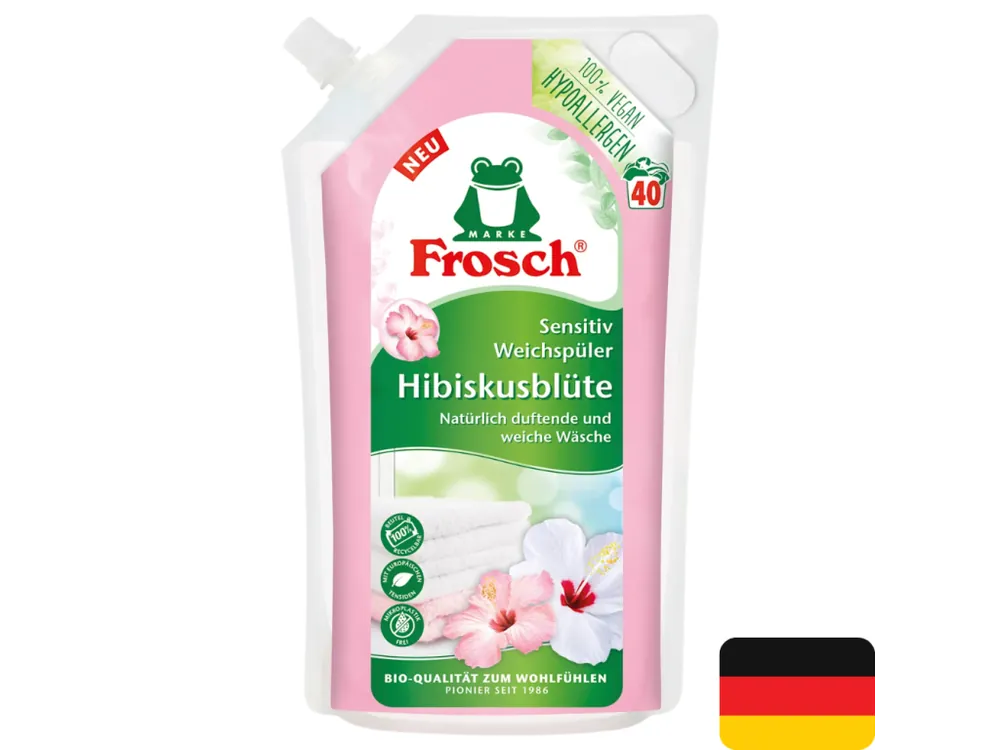Frosch aviváž 40 dávek Hibiskusblüte 1 l Omezená Nabídka