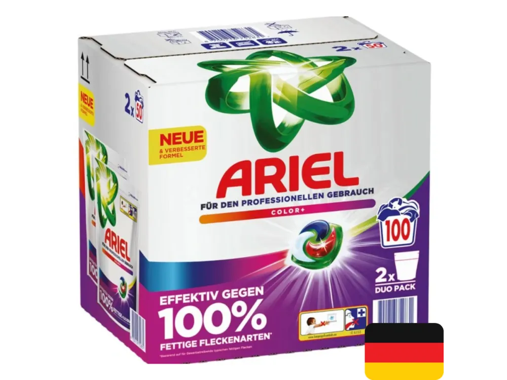 Časově Omezené Ariel gelové kapsle 100 ks (2x50 ks) Professional Color+
