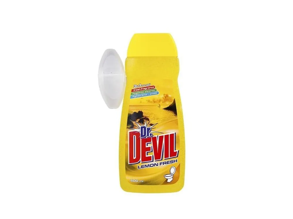 Originální Dr. Devil WC gel 400 ml Lemon Fresh 3v1