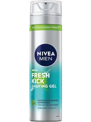 Nivea Men gel na holení 200 ml Fresh Kick Speciální Cena