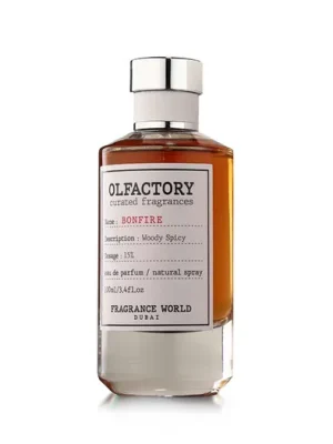 Nízká Cena Fragrance World Olfactory Bonfire EDP 100 ml UNISEX