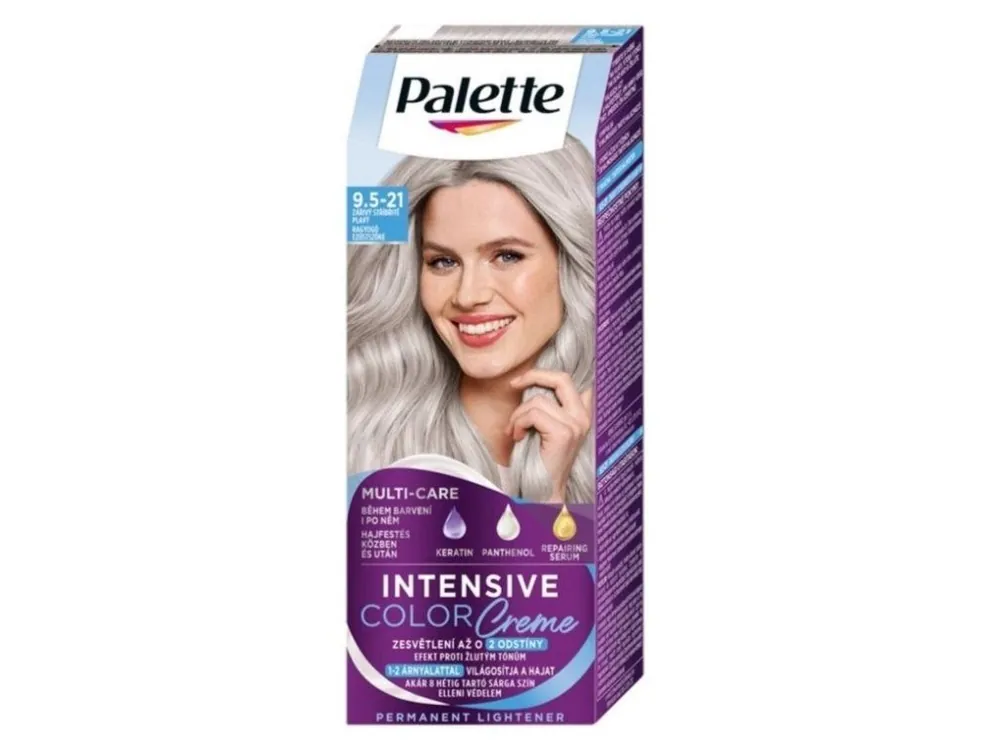Palette ICC 9.5-21 Zářivý stříbrně plavý Top Prodej