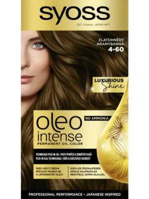 Syoss barva na vlasy Oleo Intense 4-60 Zlatohnědý Pouze Dnes