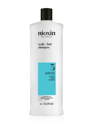 Horká Nabídka Nioxin System 3 Color Safe Cleanser Shampoo 1000 ml