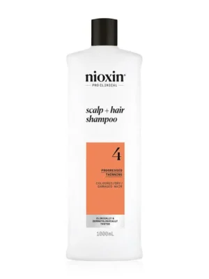 Nioxin System 4 Color Safe Cleanser Shampoo 1000 ml Nízká Cena