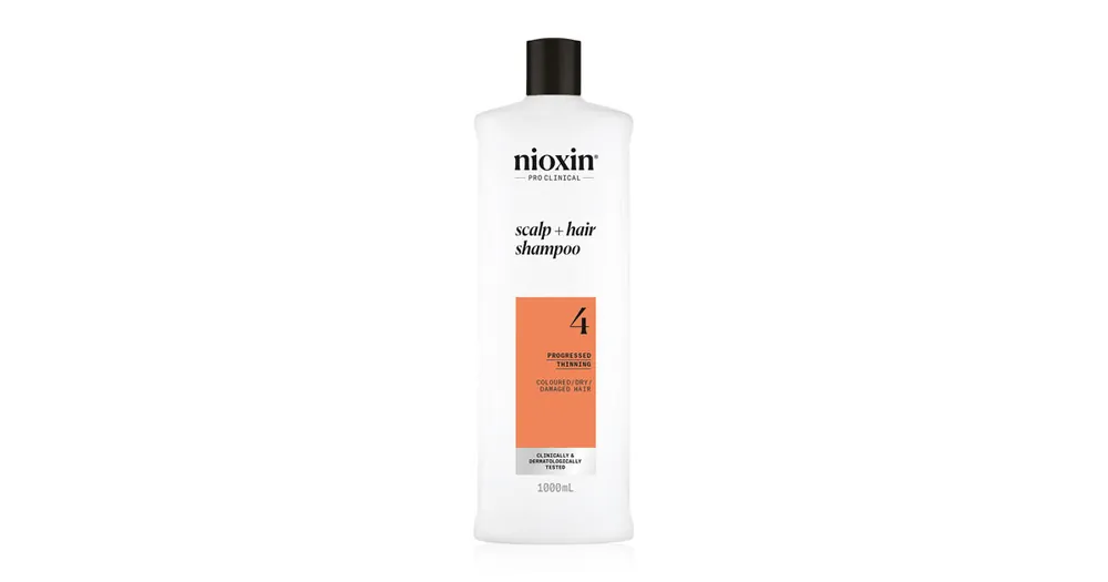 Nioxin System 4 Color Safe Cleanser Shampoo 1000 ml Nízká Cena