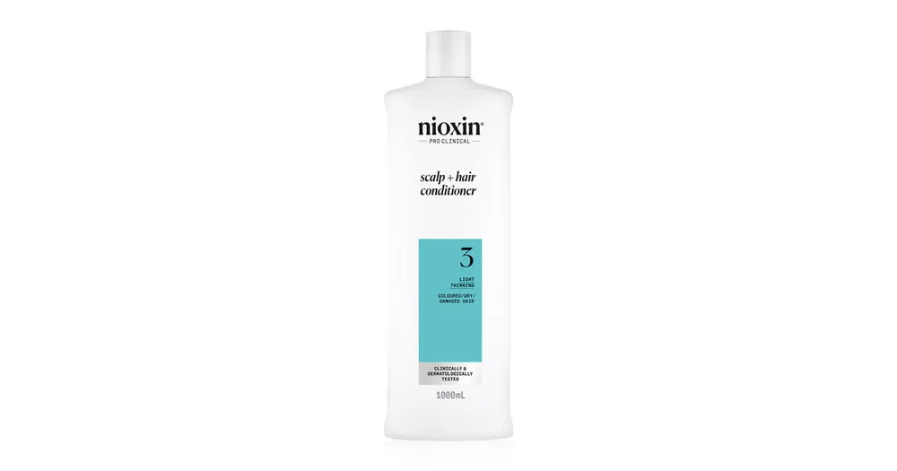 Nioxin System 3 Scalp & Hair Conditioner 1000 ml Dokud Zásoby Vydrží
