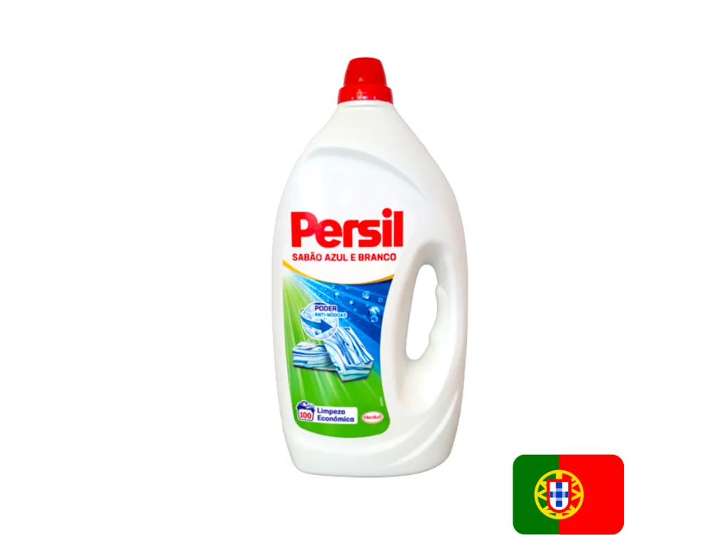 Doprava Zdarma Persil prací gel 100 dávek Sabao Azul & Branco 4,5 l