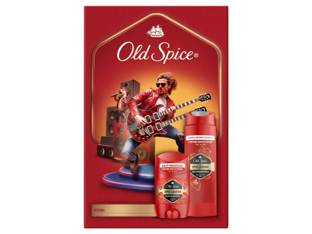 Old Spice dárková sada Epic Legend (sprchový gel 250 ml + deostick 50 ml) Horká Nabídka
