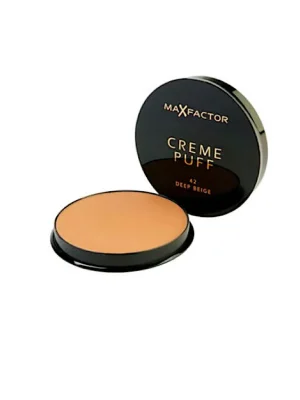 Max Factor pudr 14 g Creme Puff 42 Deep Beige Nová Kolekce
