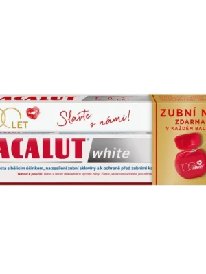 Lacalut zubní pasta 75 ml White + zubní nit zdarma Finální Výprodej