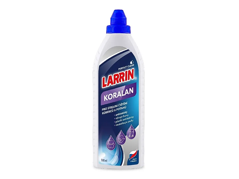 Larrin Koralan na koberce 500 ml strojní čištění Kup Teď