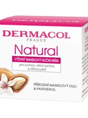 Autentický Dermacol Natural Výživný mandlový noční krém 50 ml