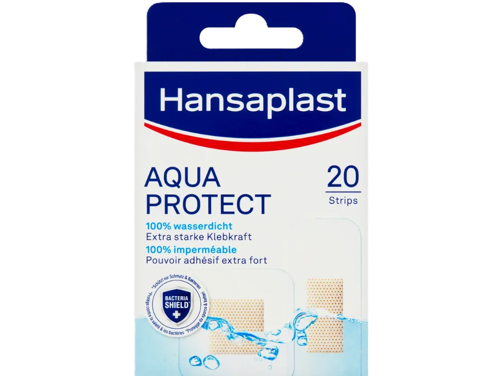 Rychlé Dodání Hansaplast Aqua Protect voděodolná náplast 20 ks