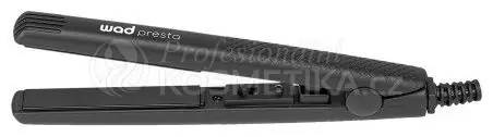 WAD Presta Straightener Black - Mini žehlička na vlasy Černá Poslední Šance