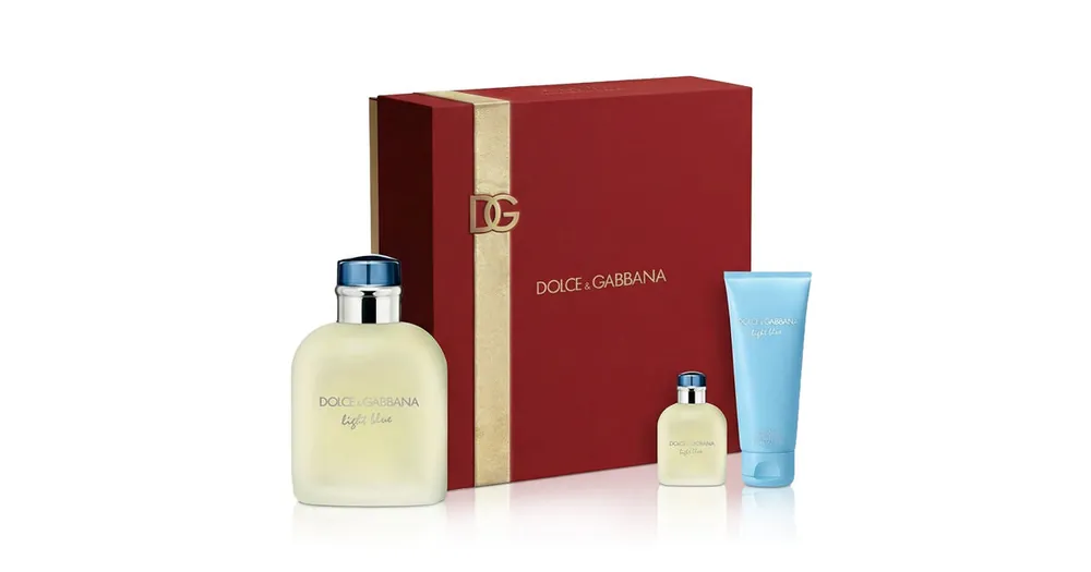 Dolce & Gabbana Light Blue pour Homme EDT 75 ml + EDT MINI 4,5 ml + SG 50 ml M Bezpečná Platba