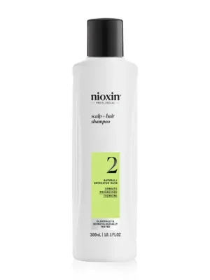 Nioxin System 2 Scalp + Hair Shampoo Progressed Thinning 300 ml Doprava Zdarma