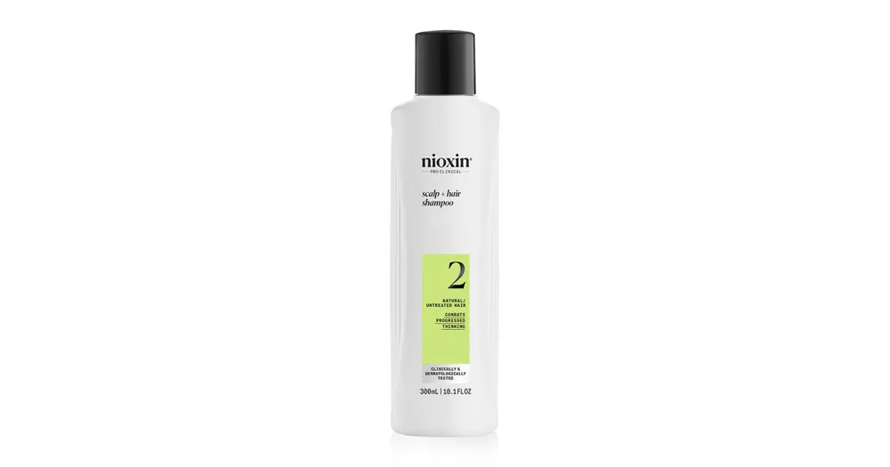 Nioxin System 2 Scalp + Hair Shampoo Progressed Thinning 300 ml Doprava Zdarma