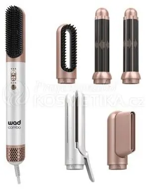 Wad Combo 6 in 1 Hair Dryer - Kulma, horkovzdušný kartáč a fén, žehlicí kartáč, žehlička Značkový