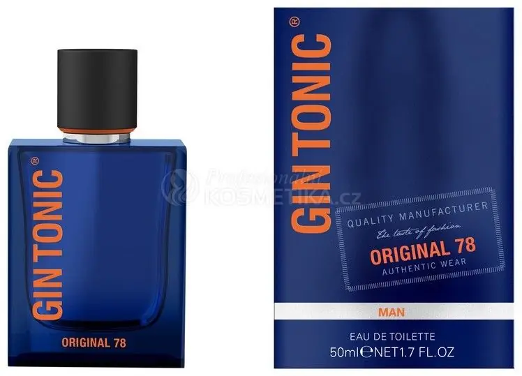 Akce Gin Tonic Original 78 Blue EDT - Pánská toaletní voda 50 ml