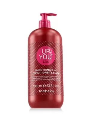 Cenová Bomba Inebrya Up To You Liss Smoothing 2 In 1 Conditioner & Mask 1000 ml