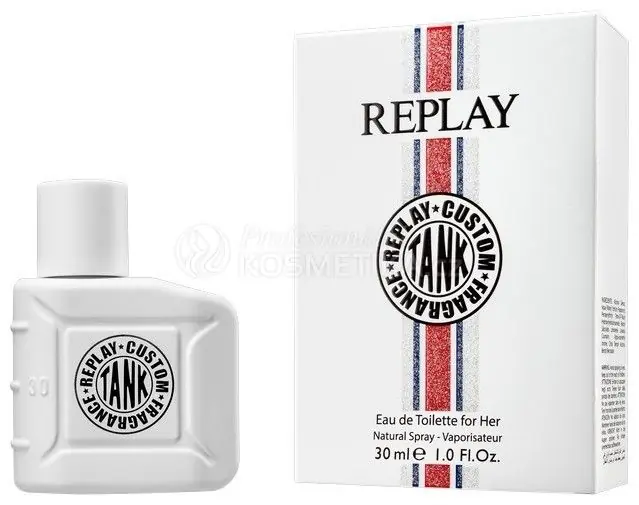 Výhodná Nabídka Replay Tank Custom Woman EDT - Dámská toaletní voda 30 ml