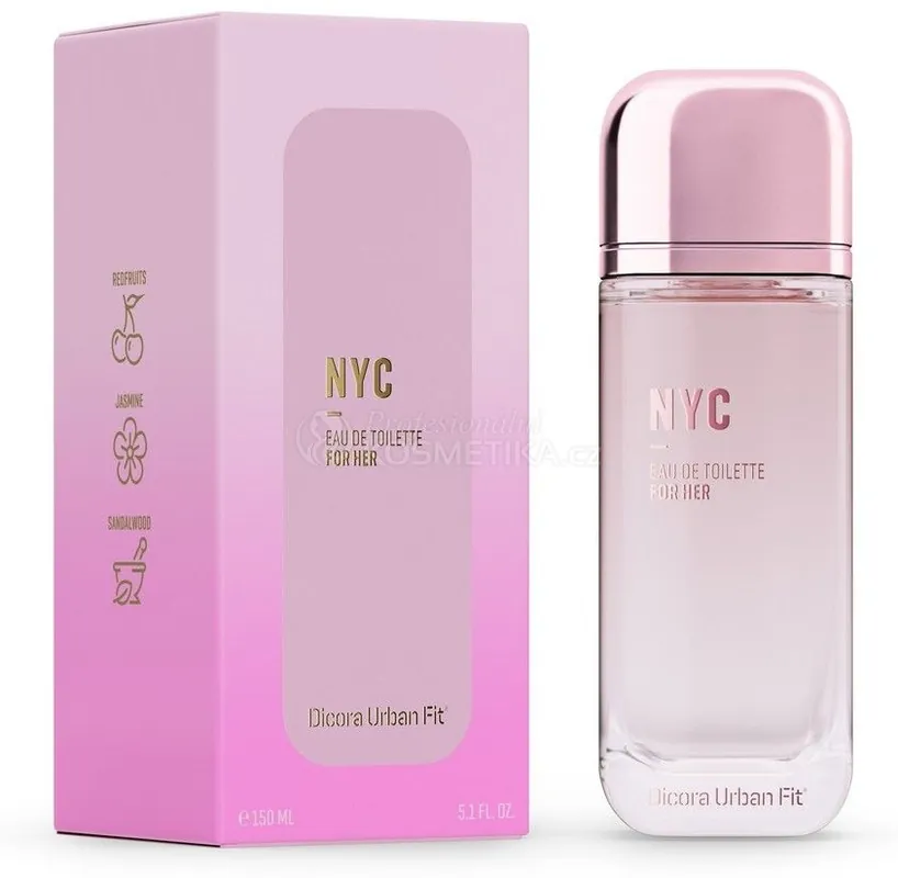 Dicora NYC For Her EDT - Dámská toaletní voda 150 ml Aktuální