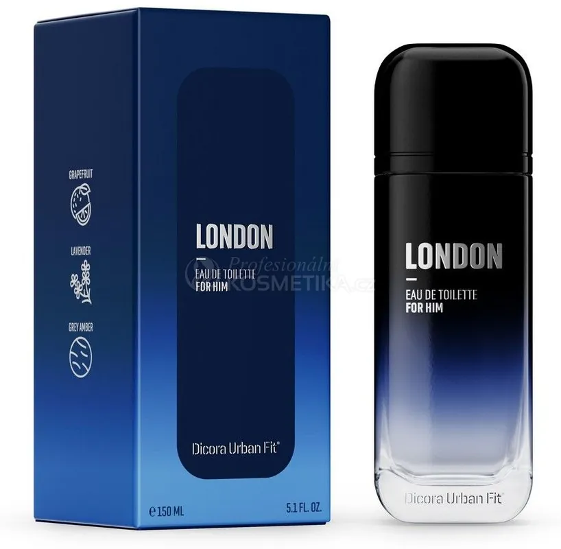 Expresní Doručení Dicora London For Him EDT - Pánská toaletní voda 150 ml