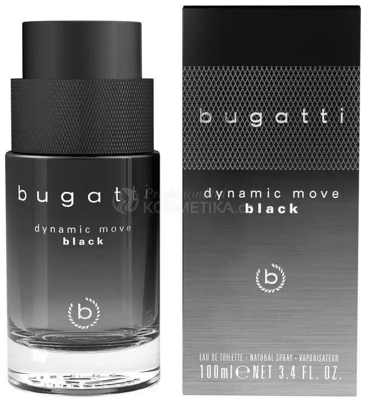 Bugatti Dynamic Move Black EDT - Pánská toaletní voda 100 ml Top Prodej