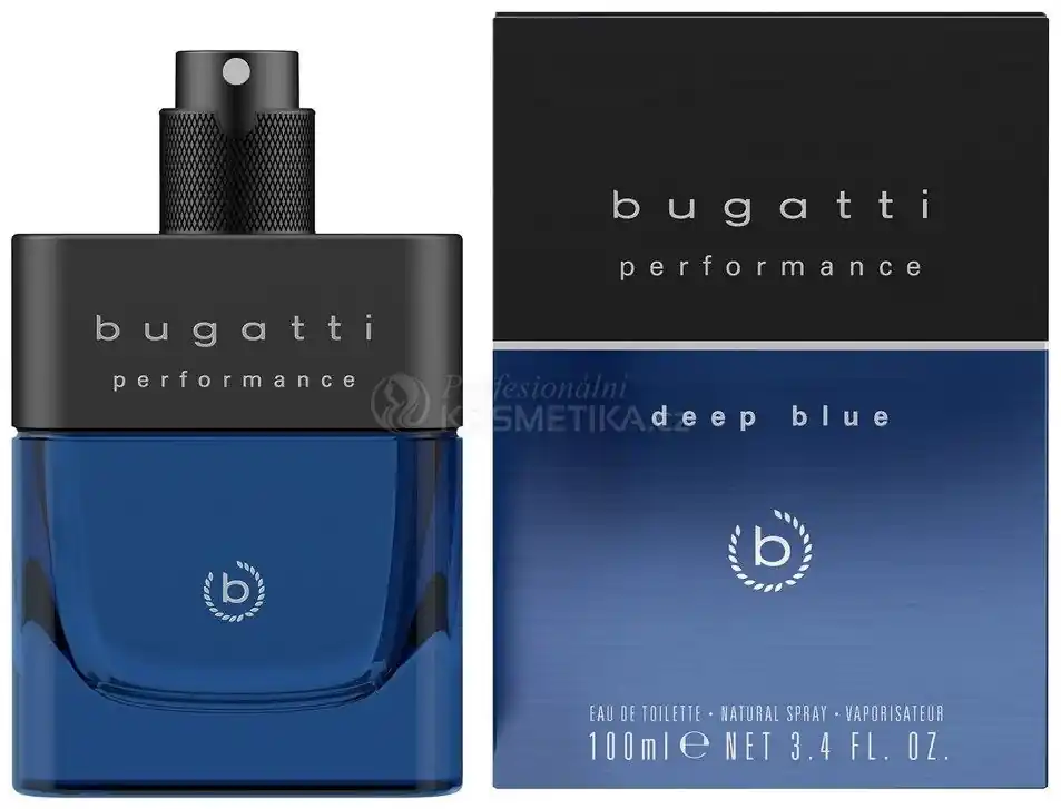 Vrácení Zdarma Bugatti Performance Deep Blue EDT - Pánská toaletní voda 100 ml