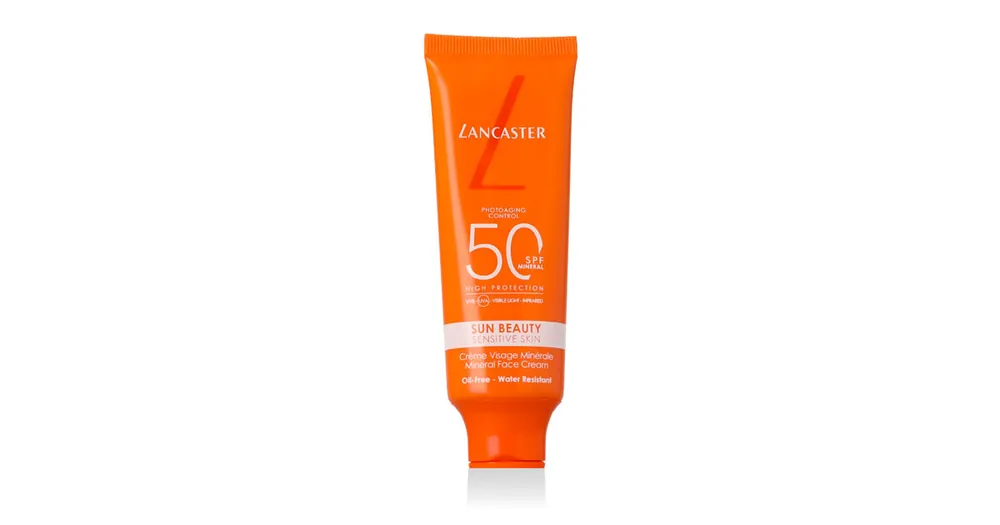 Cenově Výhodný Lancaster Sun Beauty Mineral Face Cream SPF 50 50 g
