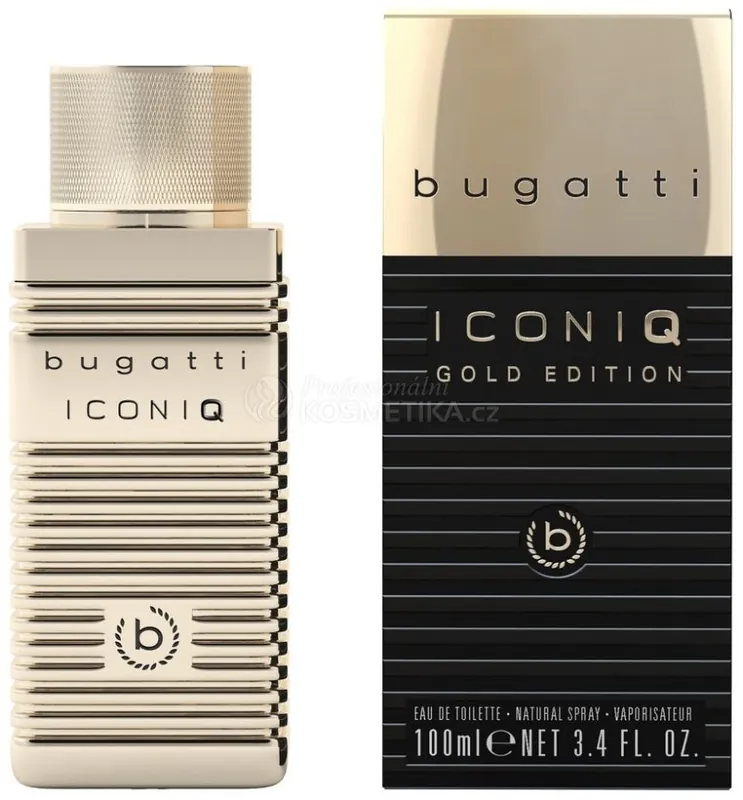 Horká Nabídka Bugatti Iconiq Gold Edition EDT - Pánská toaletní voda 100 ml