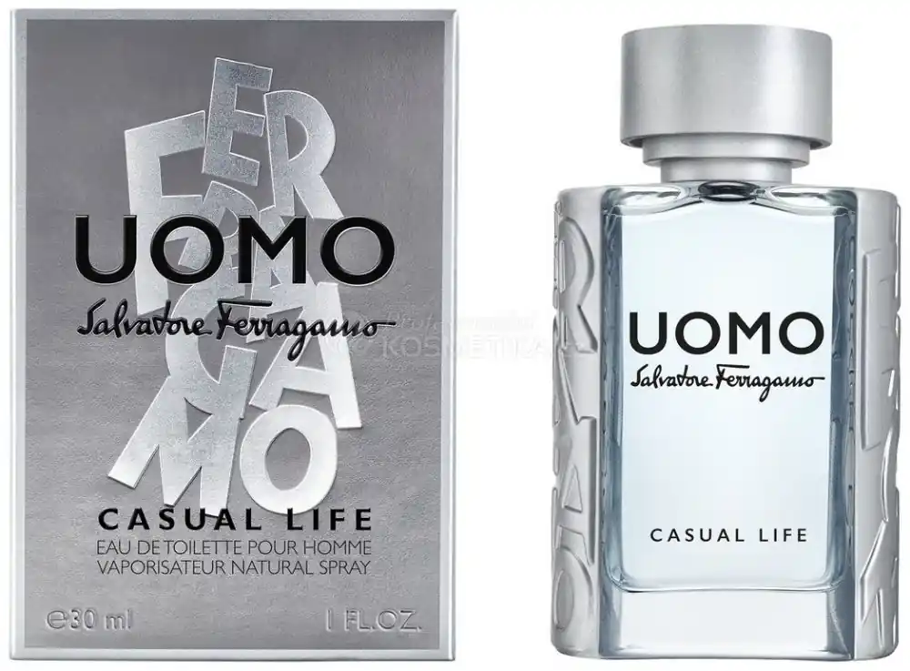 Salvatore Ferragamo Uomo Casual Life EDT - Pánská toaletní voda 30 ml Cenový Hit
