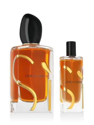 Giorgio Armani Sì Intense 2023 EDP Intense plnitelný 100 ml + EDP Intense 15 ml W Nejprodávanější