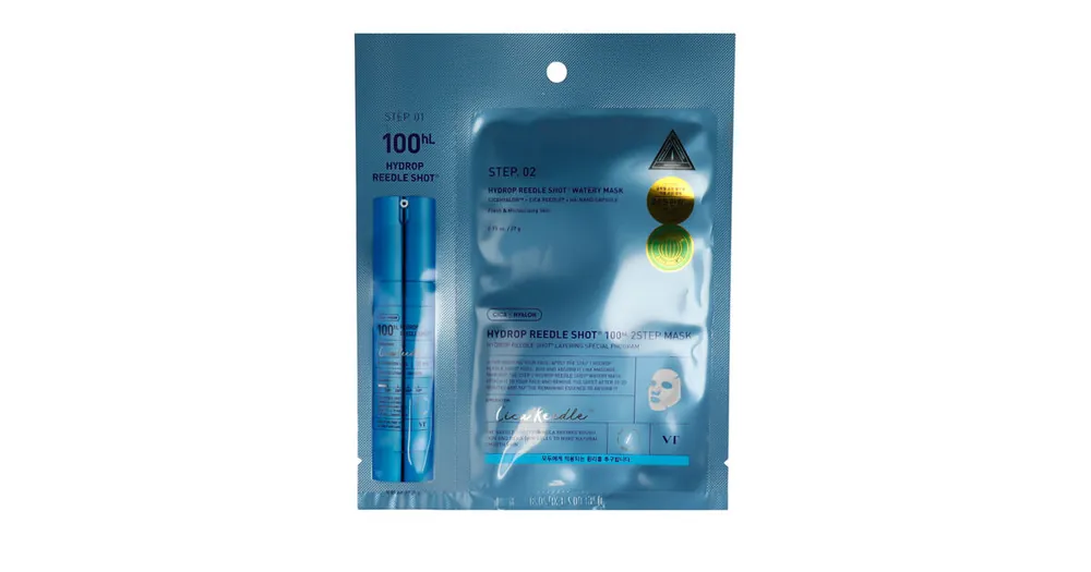 Speciální Cena VT Cosmetics Hydrop Reedle Shot 100hl 2 Step Hydrogel Mask 28,5 g