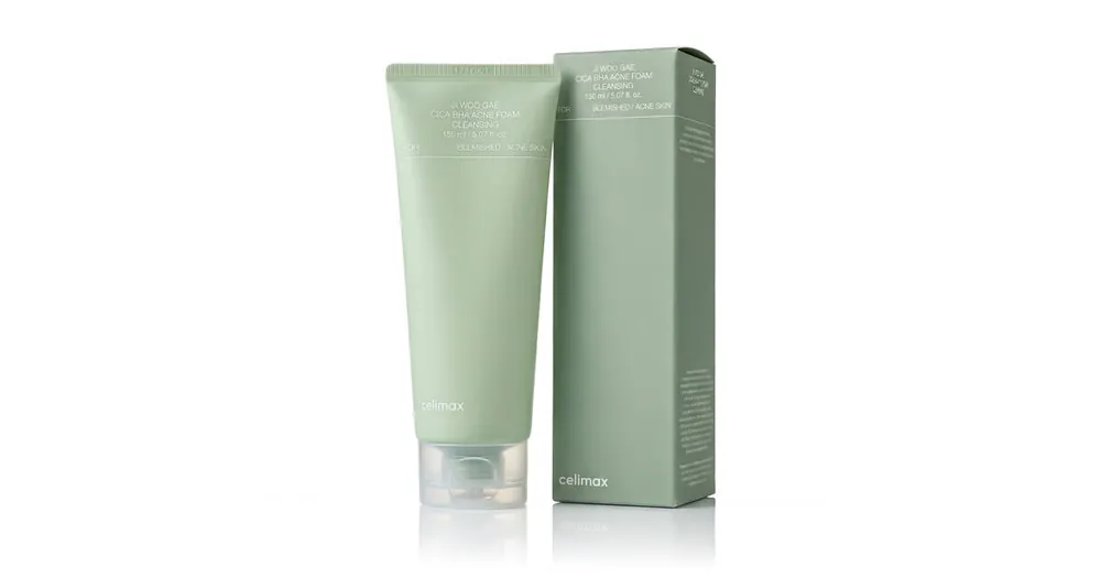 Celimax Ji Woo Gae Cica BHA Acne Foam Cleansing 150 ml Akční Cena