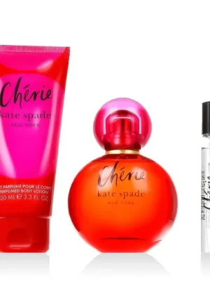 Kate Spade Chérie EDP 100 ml + EDP MINI 7,5 ml + BL 100 ml W Dokud Zásoby Vydrží