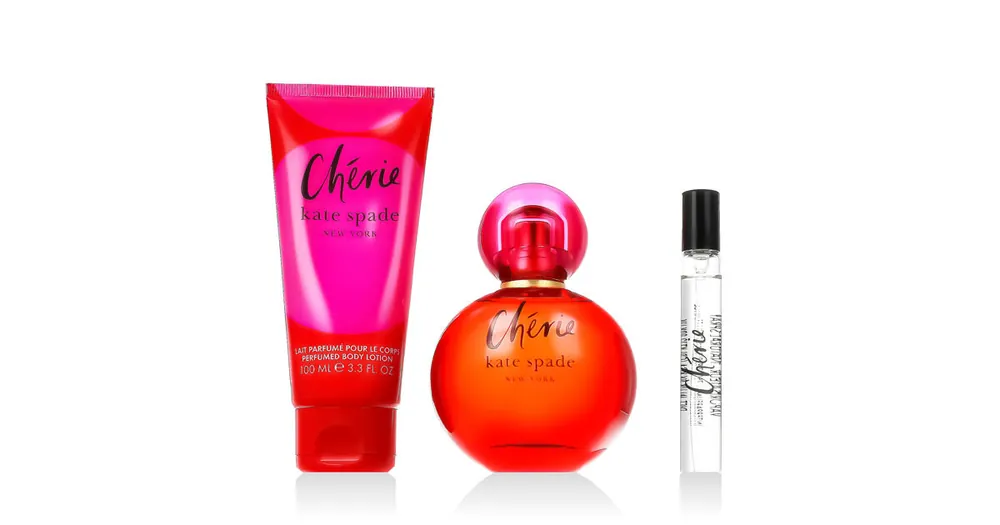 Kate Spade Chérie EDP 100 ml + EDP MINI 7,5 ml + BL 100 ml W Dokud Zásoby Vydrží