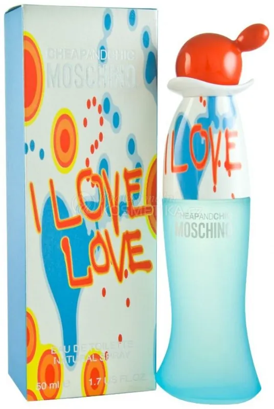Bezpečná Platba Moschino I Love Love EDT - Dámská toaletní voda 100 ml