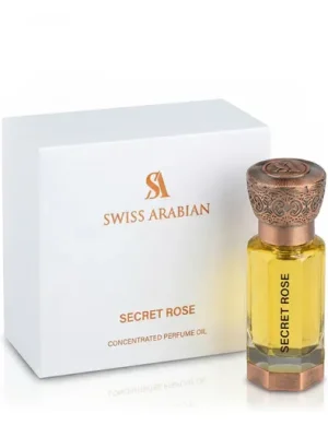 Swiss Arabian Secret Rose parfémovaný olej 12 ml UNISEX Odeslání Ihned