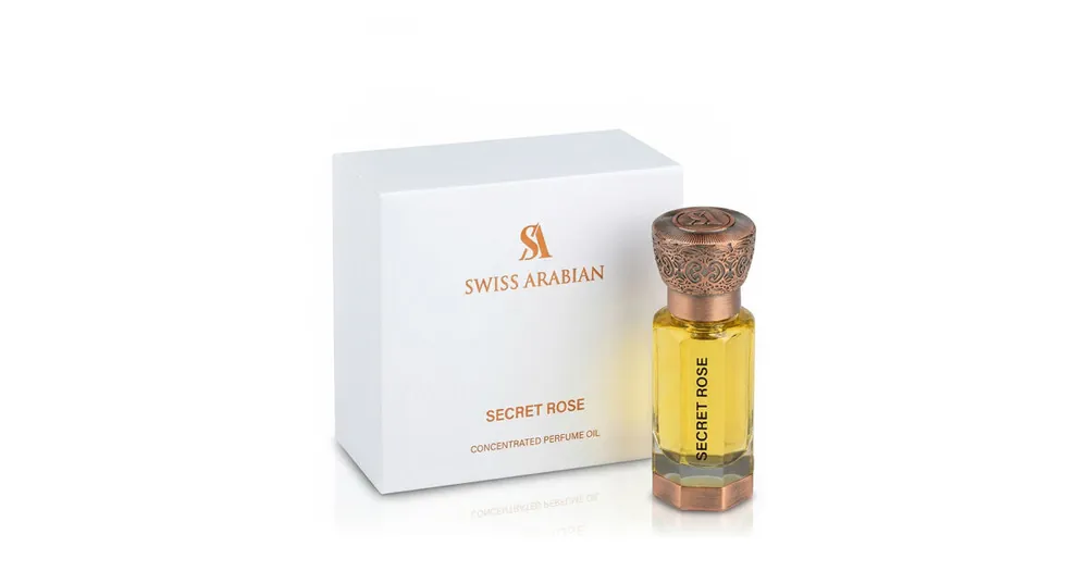 Swiss Arabian Secret Rose parfémovaný olej 12 ml UNISEX Odeslání Ihned