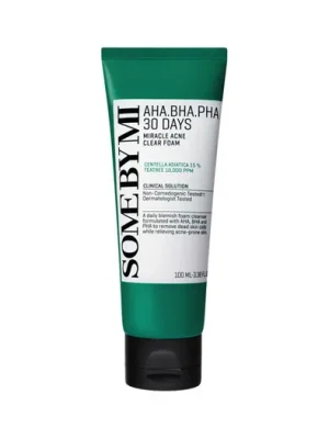 Novinka Some By Mi AHA.BHA.PHA 30 Days Miracle Acne Clear Foam 100 ml