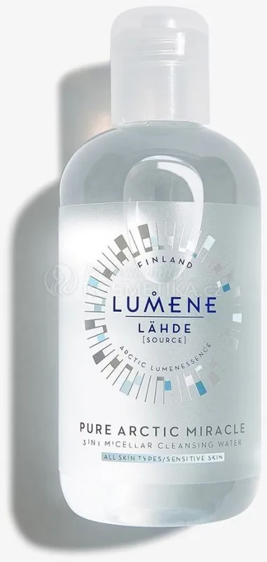 Nejprodávanější Lumene Lähde 3in1 Micellar Cleansing Water - 3v1 čistící micelární voda 50 ml