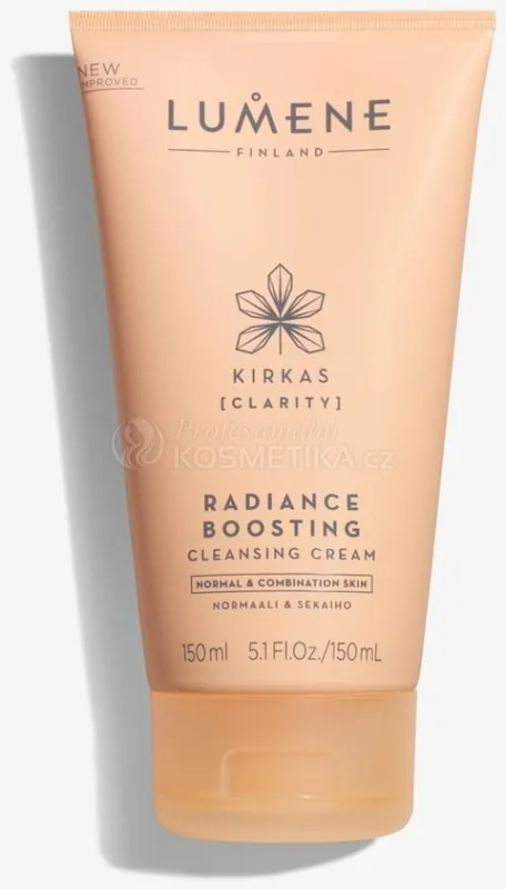 Lumene Kirkas Clarity Radiance Boosting Cleansing Cream - Rozjasňující čisticí krém pro normální a smíšenou pleť 150 ml Ihned K Objednání