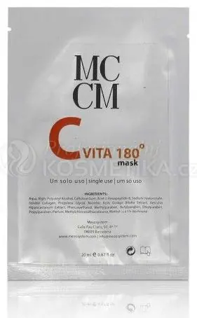 Nakupujte Hned Mesosystem Facial Mask Vita C - Antioxidační maska 1ks